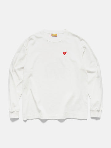 Human Made Graphic L/S T-Shirt White, T-Shirts