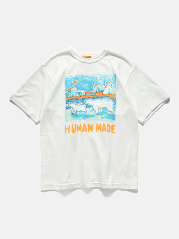 Human Made Graphic T-Shirt White #7, T-Shirts