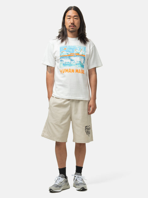 Human Made Graphic T-Shirt White #7, T-Shirts