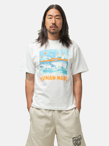 Human Made Graphic T-Shirt White #7, T-Shirts
