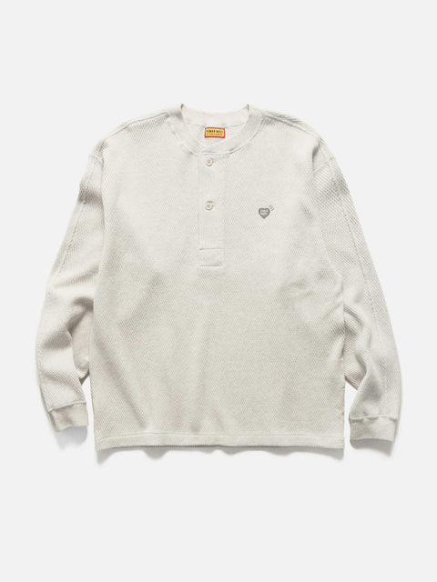 Human Made Henley Neck Shirt White, Shirts