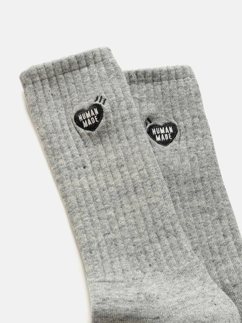 Human Made Pile Socks Gray, Socks