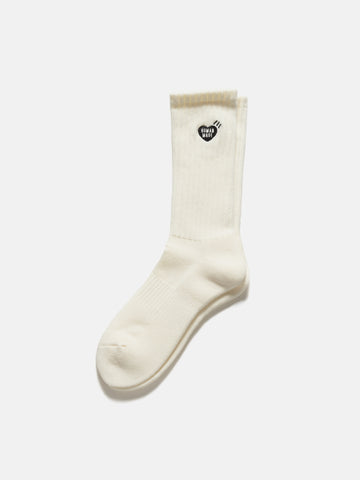 Human Made Pile Socks White, Socks