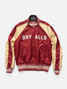Human Made Reversible Satin Jacket Burgundy, Jackets