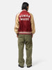 Human Made Reversible Satin Jacket Burgundy, Jackets