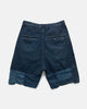 KAPITAL 10oz IDGxIDG Denim Short (HUTTE Remake) Indigo, Shorts