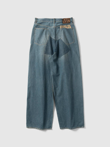 KAPITAL 14oz Denim 5P Baggy Pants (BETHAL-PAL remake) PRO, Jeans