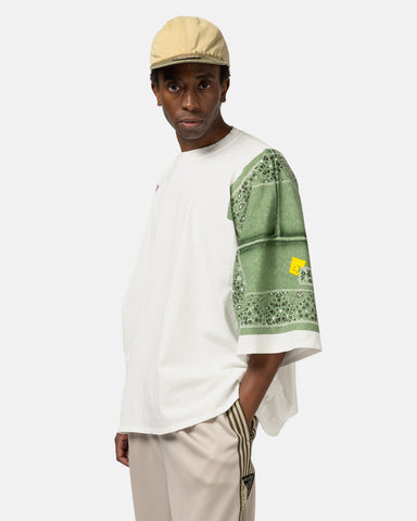 KAPITAL 18.5/-Jersey Bandanna HUGE-T (PECKISH RAINBOWY) Green, T-Shirts