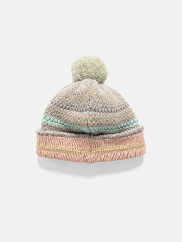 KAPITAL 5G Wool Knit Cap Gray, Caps