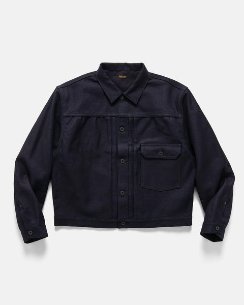 KAPITAL CENTURY DENIM No.1.2.3. 1ST JKT Indigo Blue, Denim Jackets