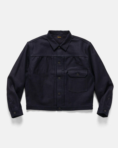 KAPITAL CENTURY DENIM No.1.2.3. 1ST JKT Indigo Blue, Denim Jackets