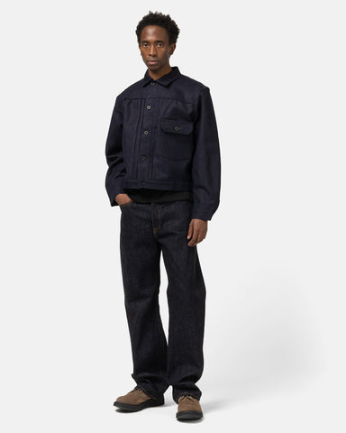 KAPITAL CENTURY DENIM No.1.2.3. 1ST JKT Indigo Blue, Denim Jackets