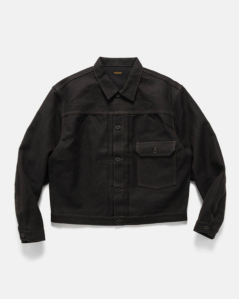 KAPITAL CENTURY DENIM No.9 1ST JKT N95 Black, Denim Jackets