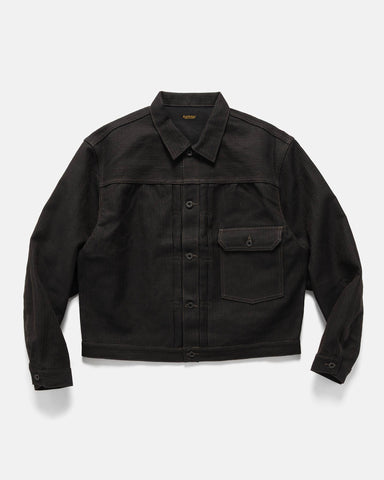 KAPITAL CENTURY DENIM No.9 1ST JKT N95 Black, Denim Jackets