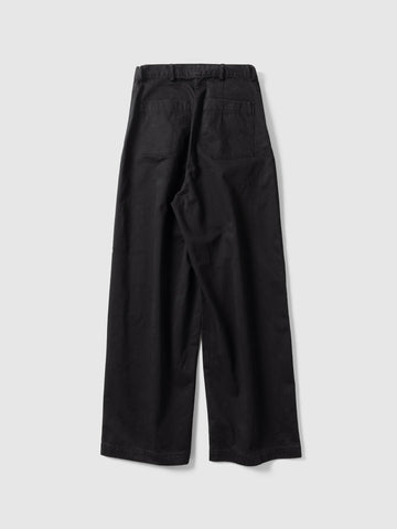 KAPITAL Chino BOOGIE DAY Baggy Pants Black, Pants