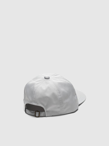 KAPITAL Chino Baseball Cap (PECKISH PEACE Embroidery) LightGray, Caps