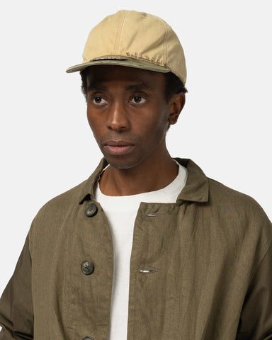 KAPITAL Chino Brim Field Cap Beige, Caps