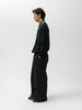 KAPITAL Chino High Waisted NIME Pants Black, Pants