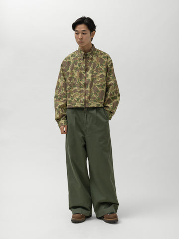 KAPITAL Chino High Waisted NIME Pants Khaki, Pants
