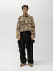 KAPITAL Cotton Herringbone PECKISH CHOCO-ChIP CAMO ARMY JKT Beige, Jackets