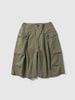 KAPITAL Herringbone JUMBO MONKEY Shorts Khaki, Shorts