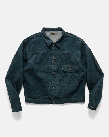 KAPITAL No.4 Plant Dyed Denim 1st JKT NO4, Denim Jackets