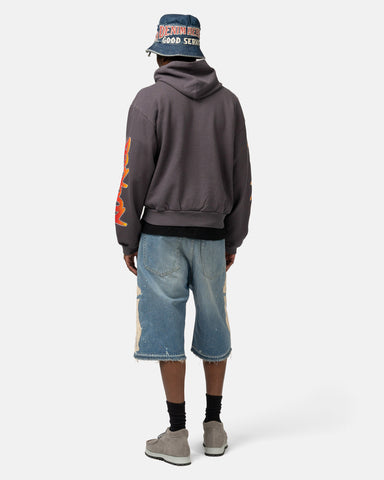 KAPITAL SWT Knit Hoodie (BUSTER PECKISH RAINBOWY) I-B, Hoodies