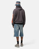 KAPITAL SWT Knit Hoodie (BUSTER PECKISH RAINBOWY) I-B, Hoodies