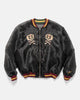 KAPITAL Sheer Pearl Souvenir JKT (RAIN SKULL) Black, Bomber Jackets