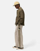 KAPITAL Smooth Jersey Stantman&woman Baggy Track Pants (Banner Stuntman) Beige, Pants