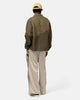 KAPITAL Smooth Jersey Stantman&woman Baggy Track Pants (Banner Stuntman) Beige, Pants