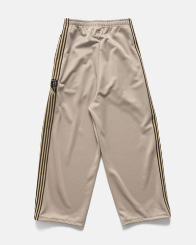 KAPITAL Smooth Jersey Stantman&woman Baggy Track Pants (Banner Stuntman) Beige, Pants