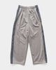 KAPITAL Smooth Jersey Stantman&woman Baggy Track Pants (Banner Stuntman) Grey, Pants