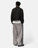 KAPITAL Smooth Jersey Stantman&woman Baggy Track Pants (Banner Stuntman) Grey, Pants