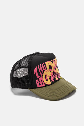 KAPITAL TH.D.D.Track Cap BLKxKHA, Caps
