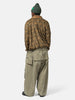 KAPITAL YOSEMITE Arabesque Fleece ZIP Blouson Khaki, Fleece Jackets