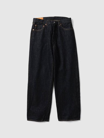 KAPTAIN SUNSHINE 5P Straight Denim Pants Indigo One Wash, Jeans