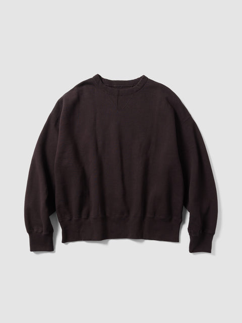 KAPTAIN SUNSHINE Double V Pullover Brown Violet, Sweatshirts