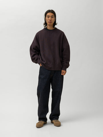 KAPTAIN SUNSHINE Double V Pullover Brown Violet, Sweatshirts