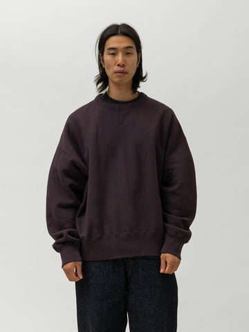 KAPTAIN SUNSHINE Double V Pullover Brown Violet, Sweatshirts