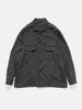 KAPTAIN SUNSHINE Silk Military Shirt Jacket Ink Black, Shirts