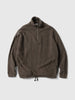 KAPTAIN SUNSHINE Silk Wool Fleece Pullover Brown, Fleece