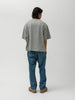 KAPTAIN SUNSHINE Suvin Supima Tube Half Sleeve Tee Heavy Feather Grey, T-Shirts