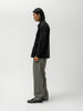 KAPTAIN SUNSHINE Wool Herringbone Easy Trousers Top Grey, Pants