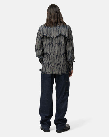 KAPITAL 11.5oz Denim LUMBER Pants Indigo, Jeans