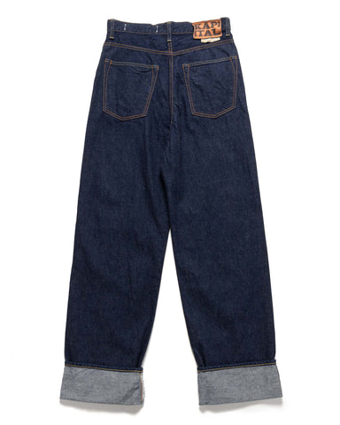 KAPITAL 12oz Denim 5P NEW MOMONROE Indigo, Jeans