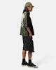 KAPITAL 12oz MAGPIE Denim W-Knee Easy Short Pants Black, Shorts