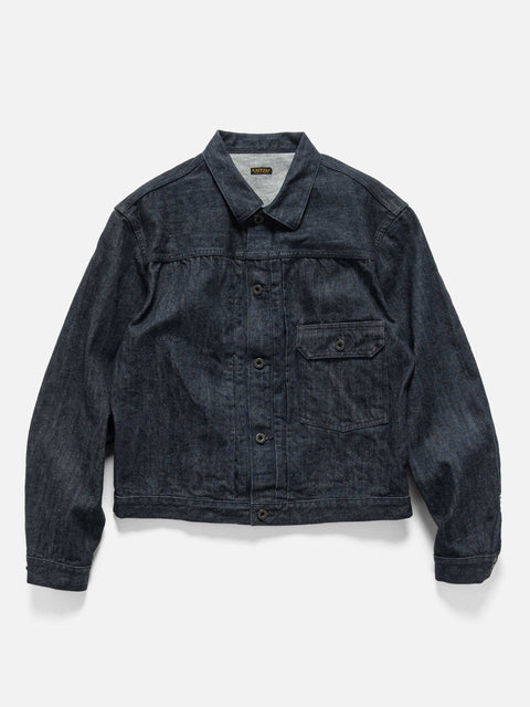 KAPITAL 14oz Denim 1st JKT (BLK-Thread ver.) IDG, Denim Jackets