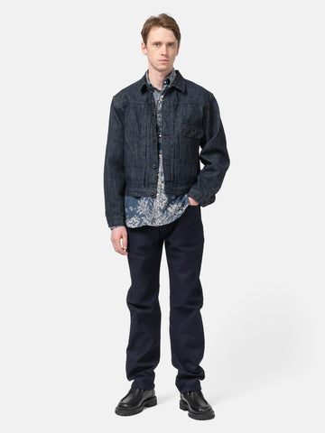 KAPITAL 14oz Denim 1st JKT (BLK-Thread ver.) IDG, Denim Jackets
