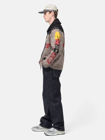 KAPITAL 14oz Denim 5P Monkey TH OneWash, Jeans
